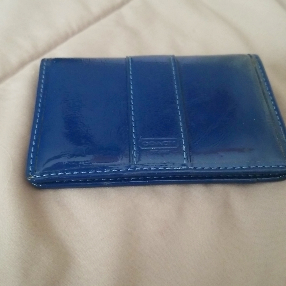 Coach card holder